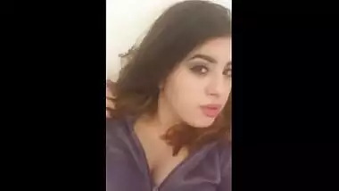 Punjabi office girl showing her big boobs