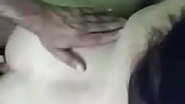 Desi Bhabhi threesome sex with her husband and his friend