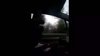 Mallu cheating wife enjoys sensual outdoor sex in car