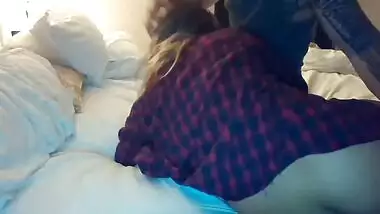 Young students Fucking on bed and records