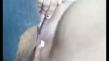 Milf shoots her stepson’s pussy licking video