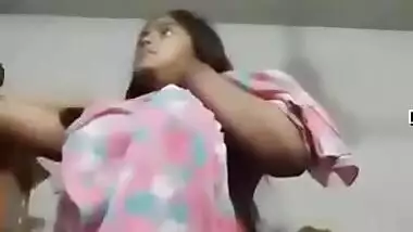 Today Exclusive -cute Bangla Girl Shows Her Boobs