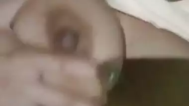 Young college girl fingers her cunt in Nepali bf