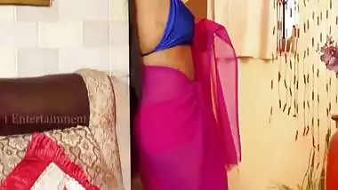 Priyanka Pink Saree - Naked Model (2020) Ientertainment