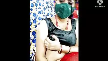 Rajasthani Indian Bhabhi Self Webcam Video