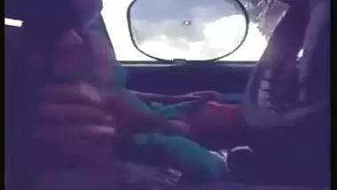 Tamil Lovers Car Foreplay And Outdoor Sex
