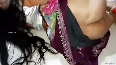Today Exclusive-super Sexy Desi Bhabhi Blowjob And Hard Fucked By Hubby