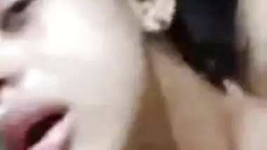 Cute Desi Girl Facial With Cum