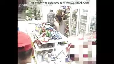 Store Owner Having Anal Sex Recorded In CCTV Camera