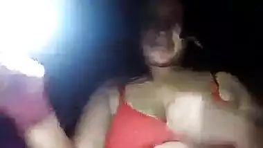 Busty girlfriend’s hot sexy selfie video