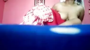 Sexy south wife Guriya showing boobs and fingering pussy!!