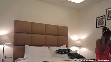 Young Desi cutie and BF arrive in XXX hotel room being ready for sex