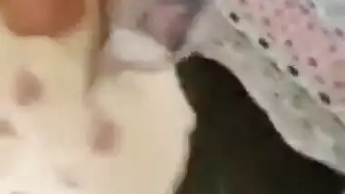 Paki Pathan girl showing boobs and sucking dick