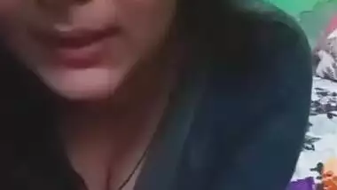Showing boob in the video call