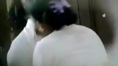 Indian lesbian girls making out during the training