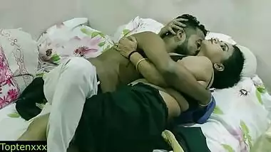 Indian hot bhabhi secret sex with tamil devor!! Accidently creampie inside pussy