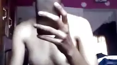 Desi selfie nude MMS video