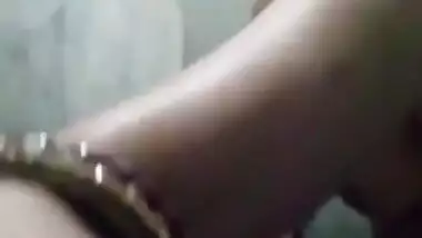 Dehati nude MMS video shared by her secret lover