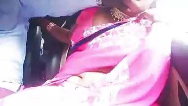 Car sex indian romance. Beautiful sexy saree housewife with boyfriend Telugu dirty talks.