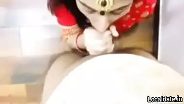 Hot Indian - Sexy Bhabhi In Red Saree Romance