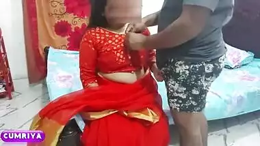 Bhabi with Saree Red Hot Neighbours Wife