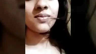 Huge tits desi horny Mahi on video call