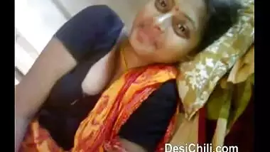 Beautiful Desi Bengali Boudi With Devar Sexy Boobs Exposed