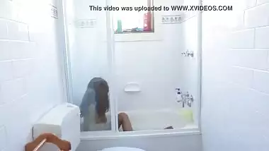 Indian Teen Cum Craving in the Shower
