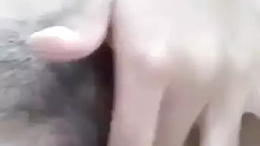 Sexy Nri girl Fingering Selfie