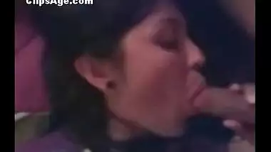 Pakistani girl Reena sucking dick of her boyfriend