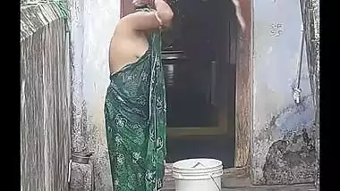 Indian wife pissing bhabi caught