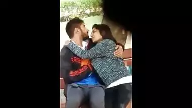 Desi sex clip of a sexually excited young pair enjoying outdoor sex