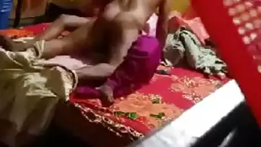 Jija Fucking her Sali But Suddenly Her Wife Came from Next Door (Almost Caught)