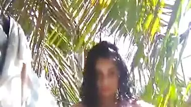 Shy and cute kerela girl showing part 2