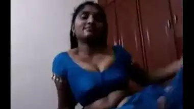 Big Titties Wife Giving Blowjob Knows How To Handle Her Lad