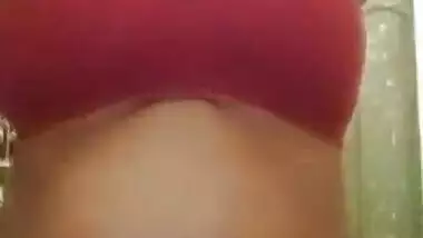 Desi bhabhi showing her boobs and pussy