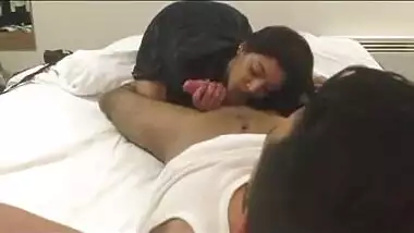 Hot indian bhabhi nice bj to lover in lodge