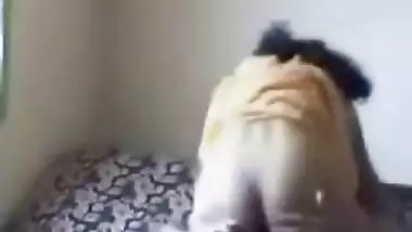 Indian chick riding cock.