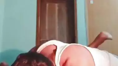 Sexy Bengali lady with big sexy figure oral sex with hubby