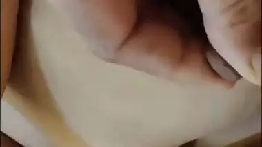 Boob squeezing and pussy rubbing of desi nude milf