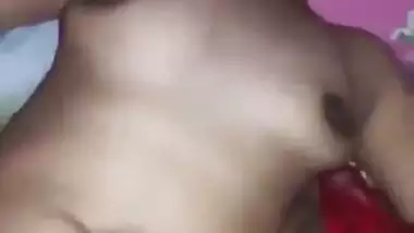 Hot GF moans loudly with each thrust in desi Indian sex