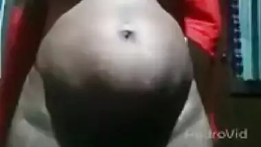 Desi Sexy Girl Taking Off Saree Blouse Showing Big Tits And Having Sex Alone