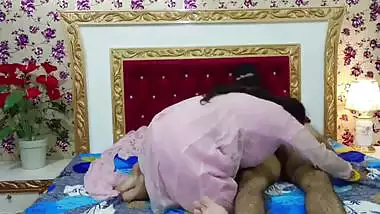 Indian Bride With Big Round Tits Romantic Fucked From her Husband