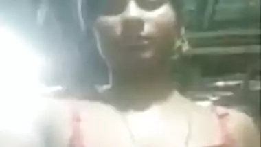 Big Boob Village Wife Exposing Herself On Selfie Cam
