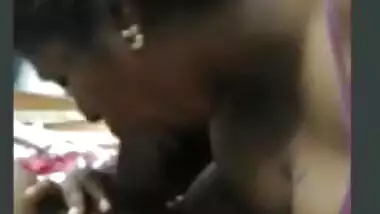 Tamil Aunty Giving Hard BJ to Lover Force Cum Rain
