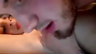 teen couple making hot sex on cam