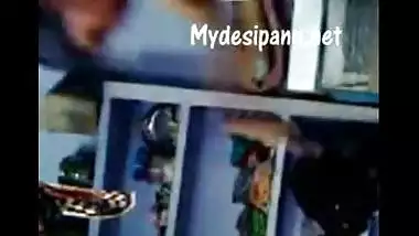 Telegu hostel girl samprikta expose her asset on cam