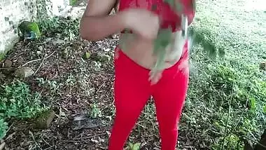 Sonali stepsister Anju Bhabhi Fucked In Jungle By Stranger Risky Public Sex