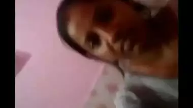 Young desi prostitute showing boobs and pussy