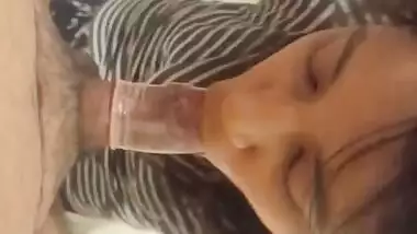 Cute Desi Girl Blowjob to her sisterâ€™s husband pov video